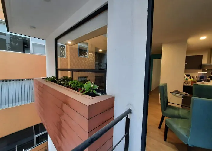 Apartamento Chic With Loads Of Sun & 3 Balconies Near Reforma *